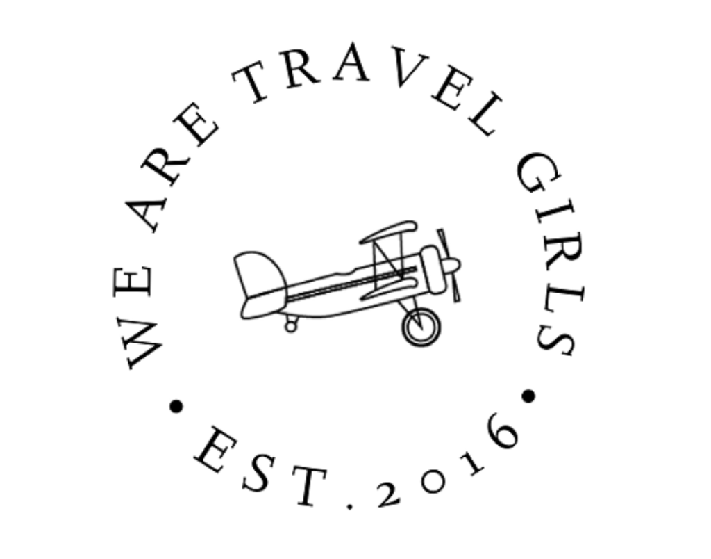 we are travel girls black and white logo for the travelling ms features article